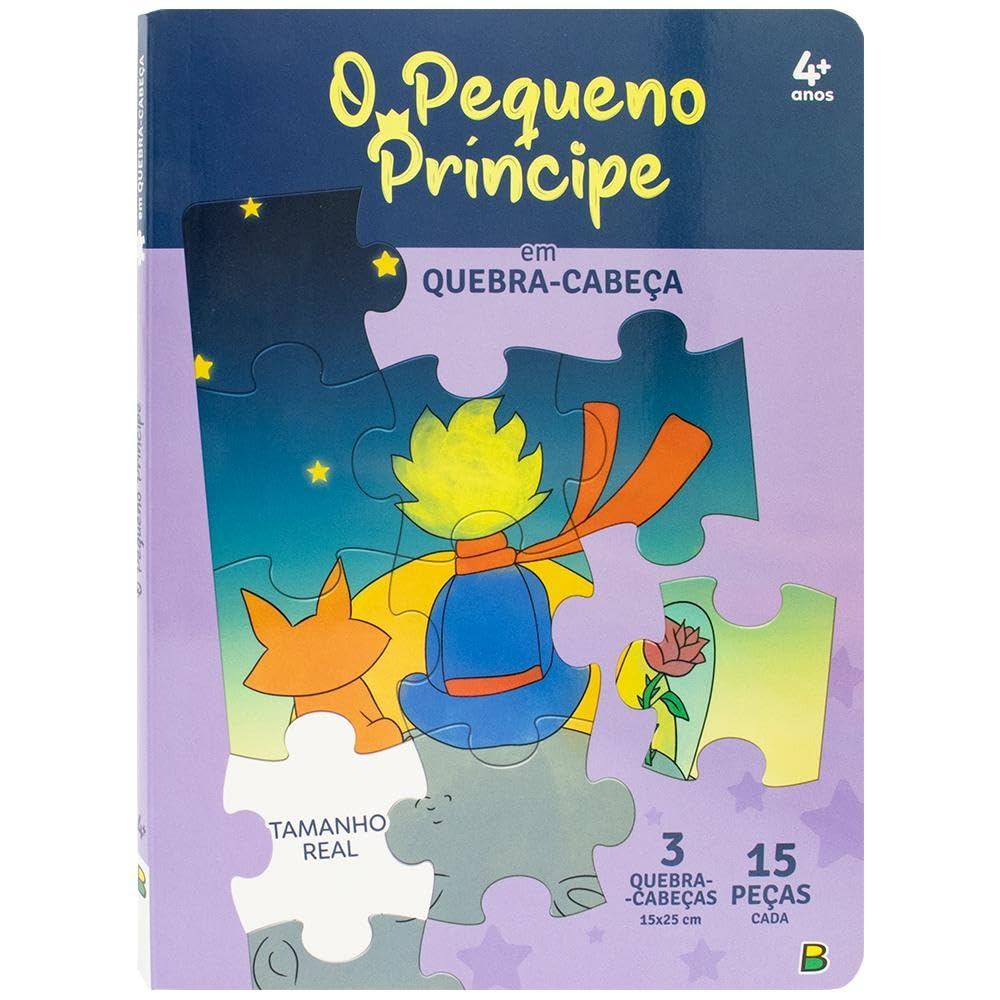 Livro Quebra-Cabeça | QC20X27 | Mundo Encantado: Pequeno Príncipe em Oferta na Shopee