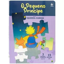 Livro Quebra-Cabeça | QC20X27 | Mundo Encantado: Pequeno Príncipe