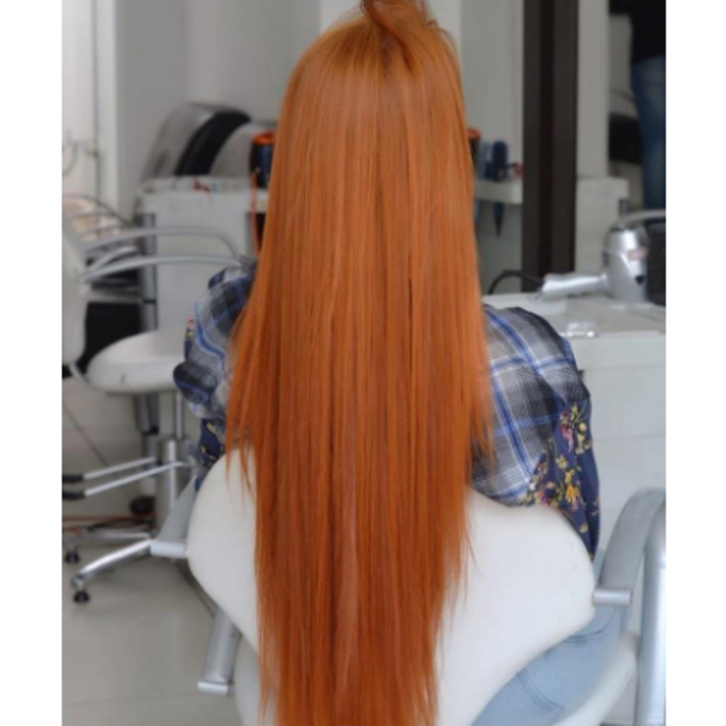 Cabelo Aplique Tic-tac Extensão Alongamento Cor Ruivo - Temdetudoss — imagem 2 de 2