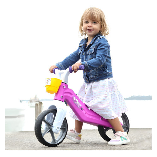 Bicicleta De Equilíbrio Infantil Sem Pedal Bike para criança aprender andar de bicicleta Cor Rosa