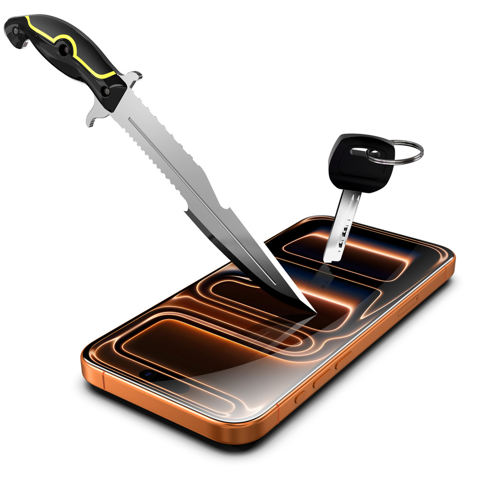 Película Premium Magic Box Full Cover Brilho HD Para iPhone Com Limpeza Automática 17 16 15 14 13 12 11 XR XS MAX PRO