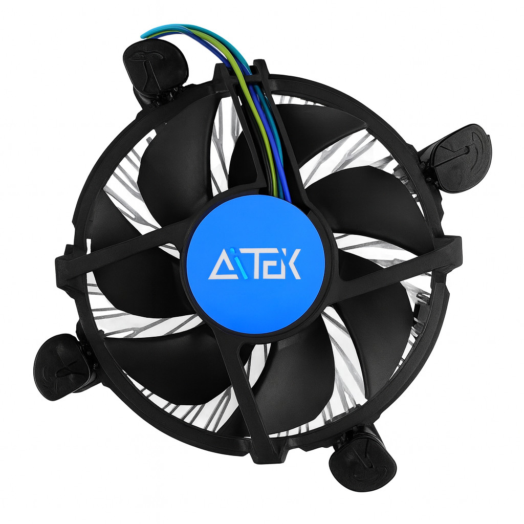 Cooler para Processador Intel AITEK 90mm 12V 95W ACP-0106 com 4 Pinos PWM