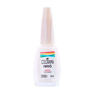 Esmalte Colorama Retrô Cintilante Cor Grace 8ml em Oferta na Shopee