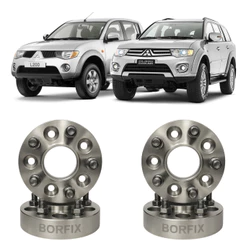 Kit 4 Espaçador/Alargador Roda L200 Pajero Sport Pajero Full