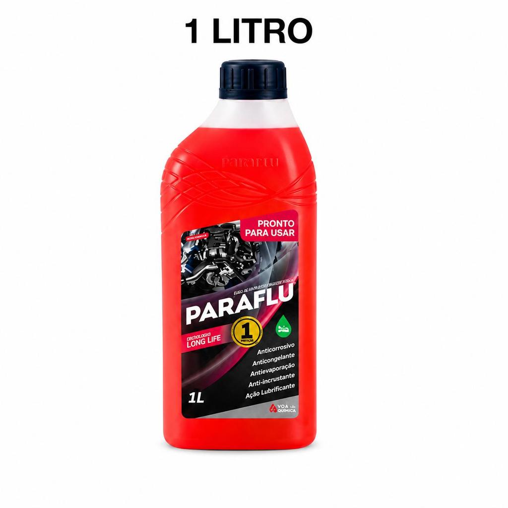 Aditivo 1 L Concentrado Para Radiador Paraflu Long Life Rosa