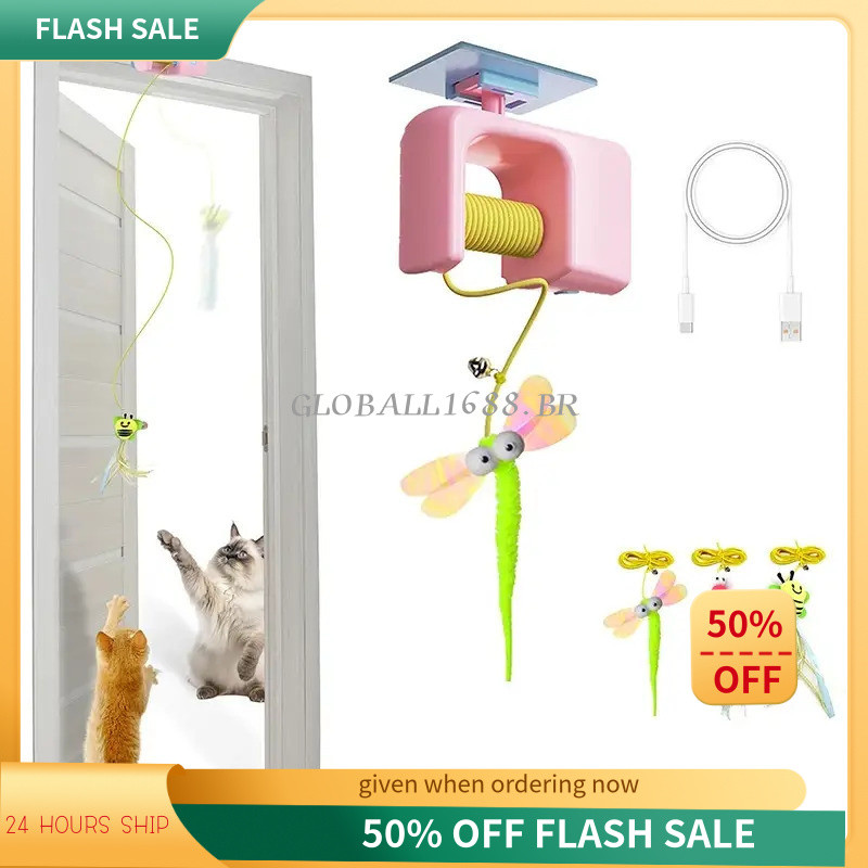 { Pronto Estoque } Brinquedo Interativo Para Gatos Suspenso