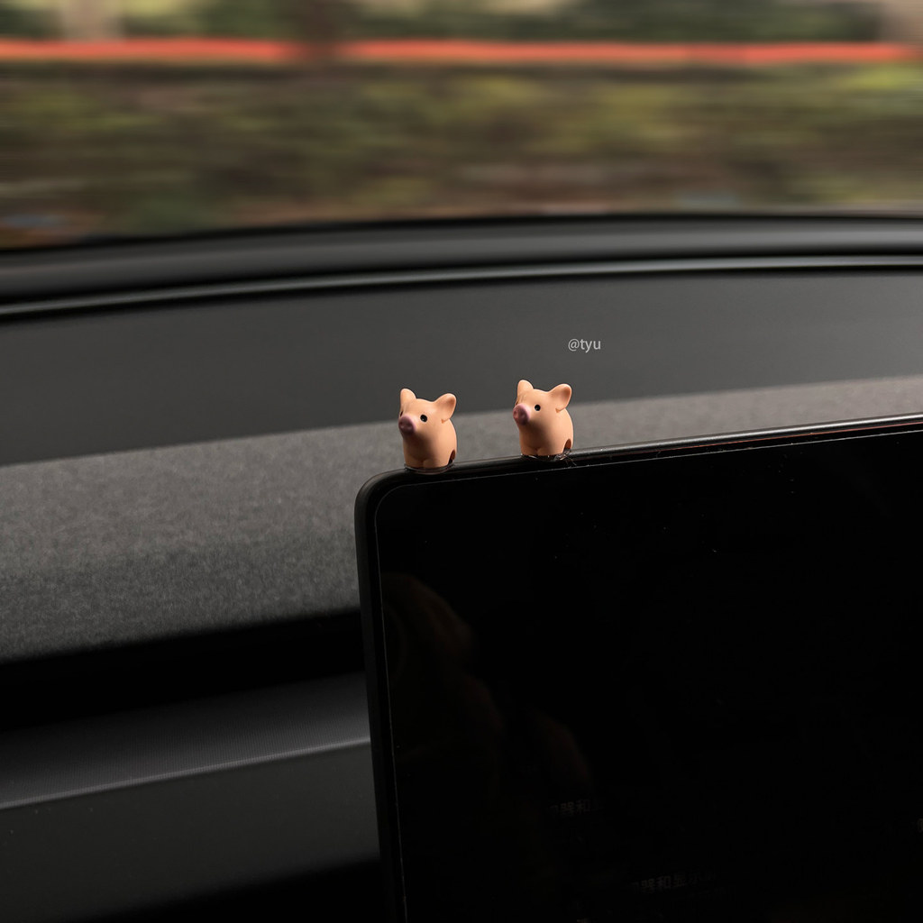 Fazenda Piggy carro Console central decoração bonito dos desenhos animados boneca decoração do carro decoração Interior 