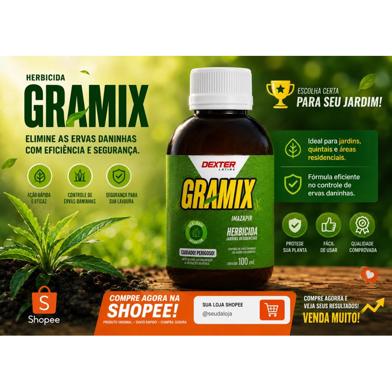 Gramix herbicida seletivo 100ml