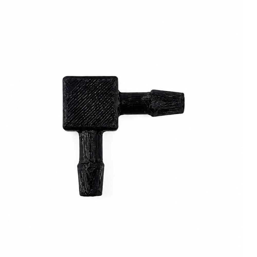 Divisor de Ar Impressão 3D Curva 90º Slim