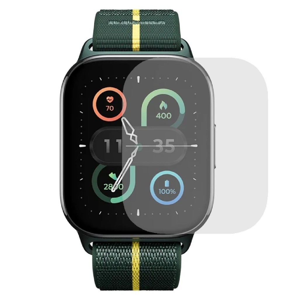 Película Hydrogel para smartwatch Motorola Moto Watch Fit (Privativa, Fosca, Tra