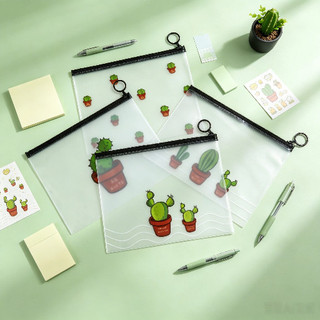 10 Peças Necessaire Bolsinha Estampada E Impermeável 21*17cm, Estojo Transparente
