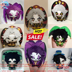 10cm The Freak Circus Plushie Pierrot Arlequim Boneca De Algodão Brinquedos De Pelúcia Macios Para Fãs Meninos Meninas