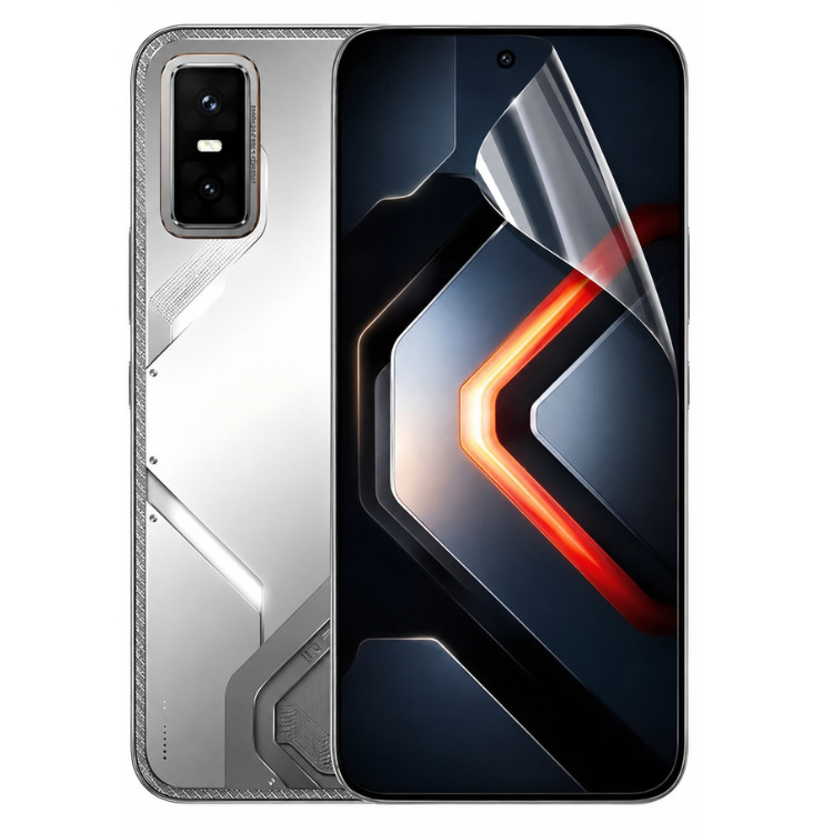 Película Hidrogel Proteção Anti Risco p/ Smartphone Celular Infinix GT30 Pro