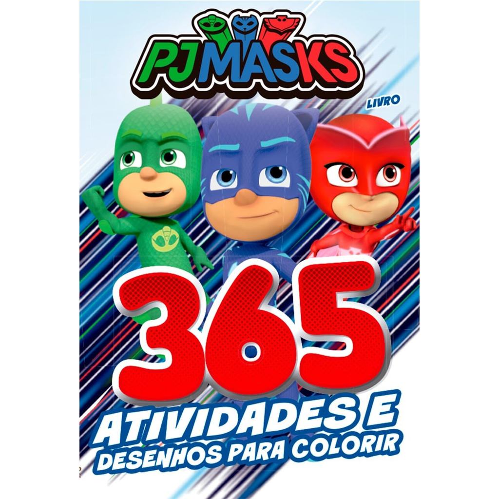 365 Atividades e Desenhos para Colorir | PJ Masks