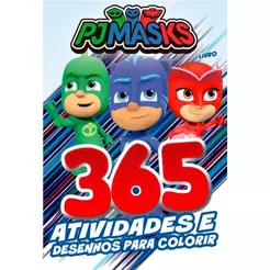365 Atividades e Desenhos para Colorir | PJ Masks