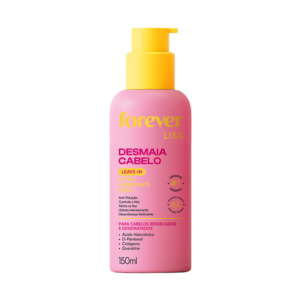 Leave-in 5 em 1 Desmaia Cabelo Forever Liss 150ml