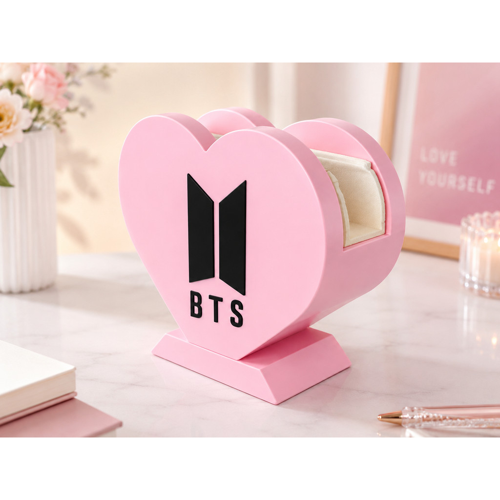Porta-Lápis BTS Coração 2 em 1