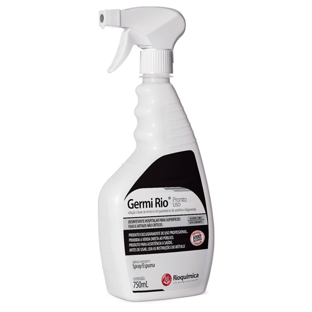 Desinfetante Germi Rio Spray Espuma Pronto Uso 750 ml