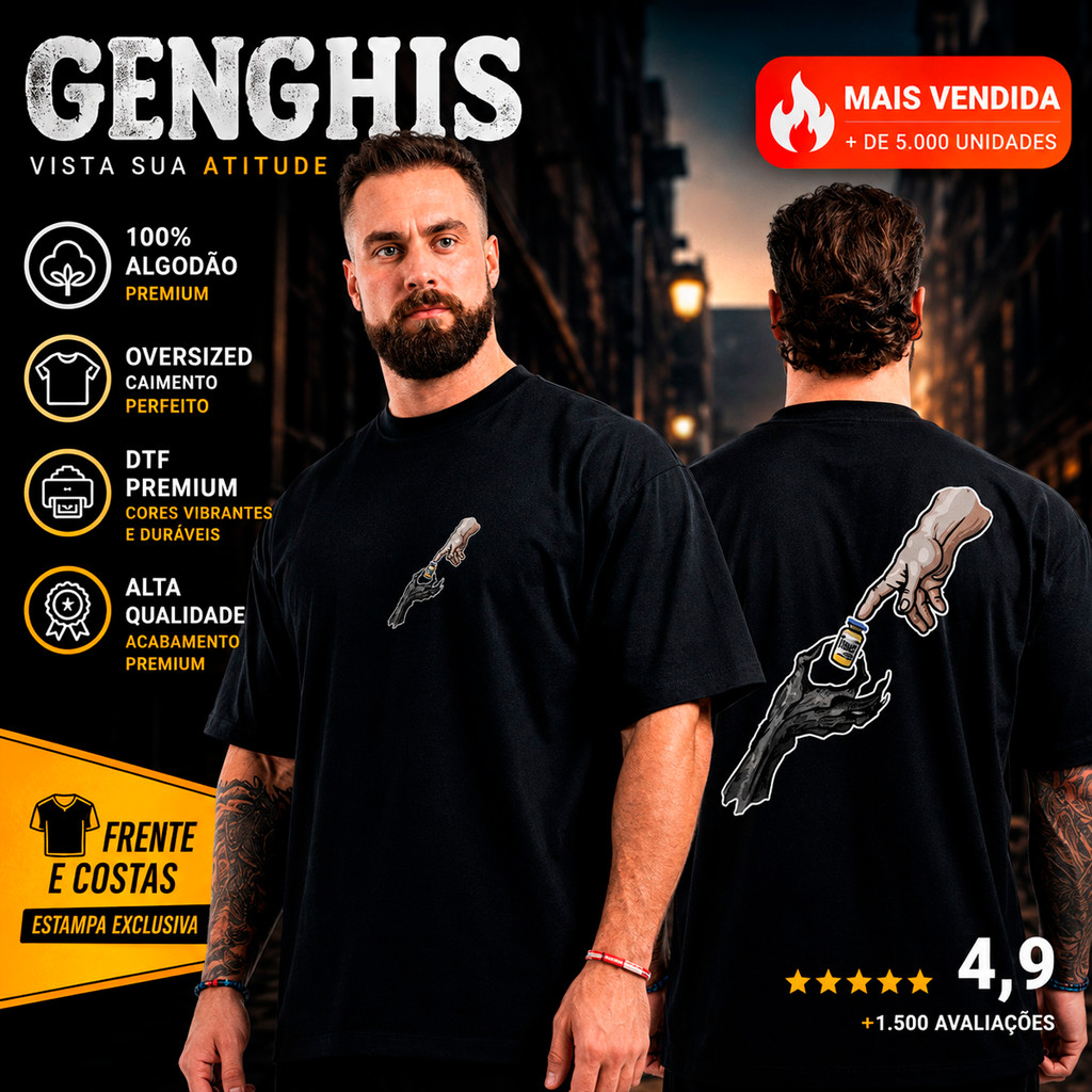 Camiseta Oversized Trembolona Academia Maromba Treino Fitness Gym 100% Algodão Camisa  Bodybuilder Meme Unissex Dedo