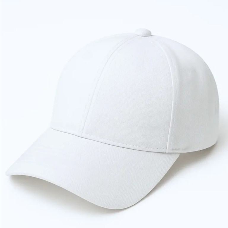 Boné liso Básico Ajustável Branco Aba Curva Unissex Super Leve Feminino Masculino novo
