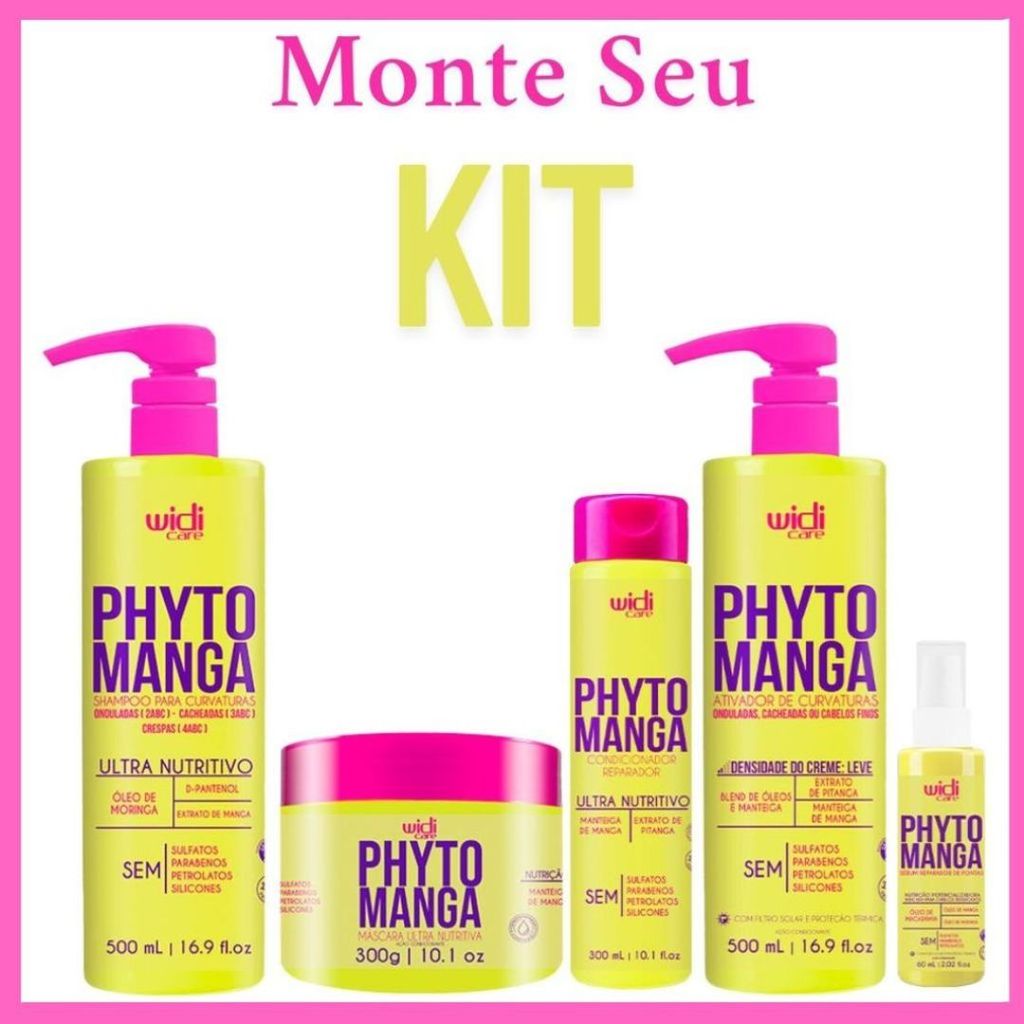 Phytomanga Widi Care: Monte Seu Kit Perfeito de Nutrição!