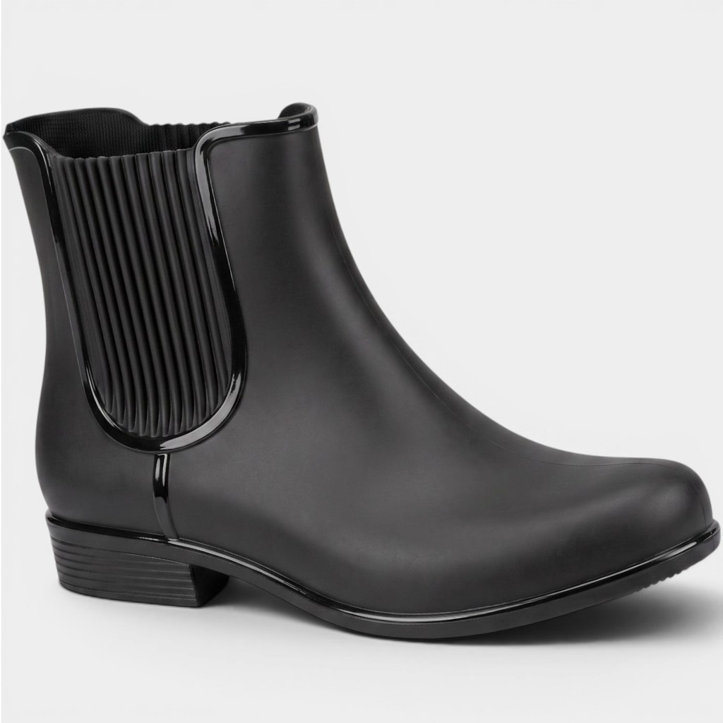 Bota Feminina Boaonda Kelly Casual Ultraconforto PVC Moda Original