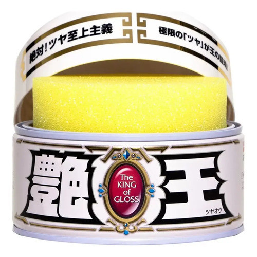 Soft99 The King of Gloss White Cleaner Cera 320g — imagem 2 de 2