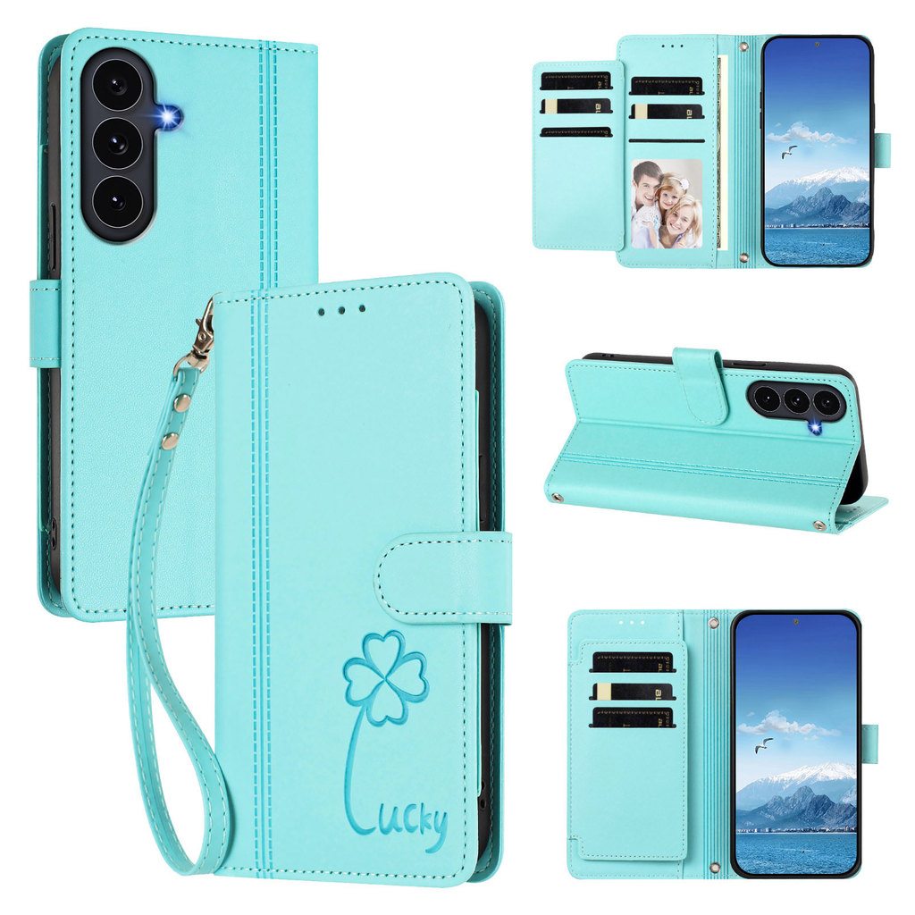 Flip Leather Case For Samsung Galaxy S26 Edge/S26 Ultra/S26 Plus/S25 Plus/S24/S23 Wallet Soft PU Leather Card Slot Skin