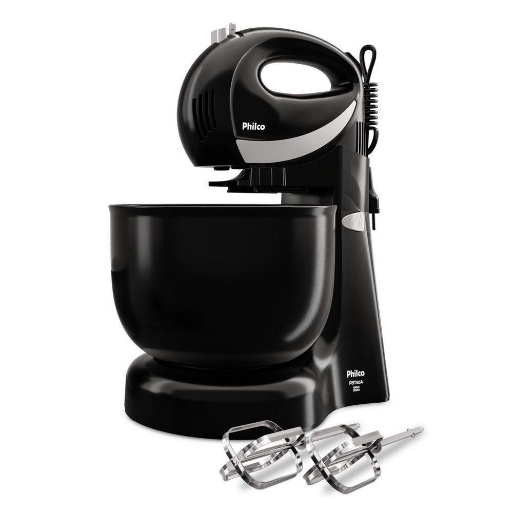 Batedeira de Mão Portátil Philco PBT50A 4L 500W 4 Velocidades 220V