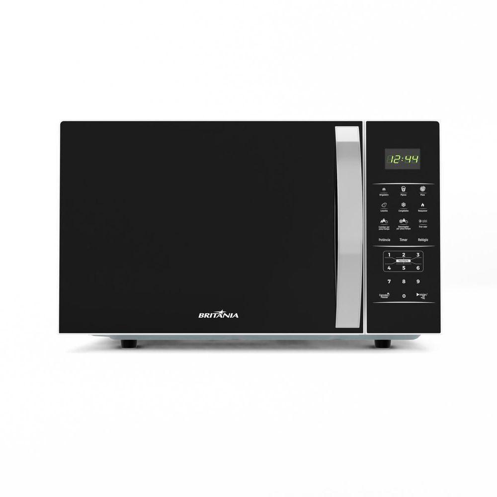 Micro-ondas de Bancada Britânia BMO38 33L 1400W Pintura Limpa Fácil 110V