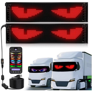 Kit 2 LZ LED Devil's Eye 60x12cm sincronização-aplicação, 60fps, IP65, USB, programa