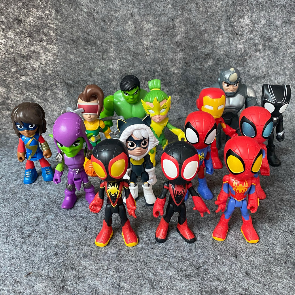 Hasbro Marvel Homem-Aranha e Seus Amigos Incríveis - Figura de Ação da Série 10cm RDQQ
