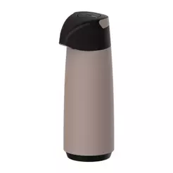 Garrafa Térmica Tramontina Exata 1,8 L Bege Ampola Vidro