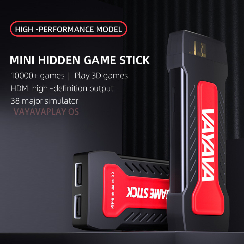 GD30 Game Stick 4K 64GB 20000 Jogos DX Sistema Retro Clássico Consoles De Videogame