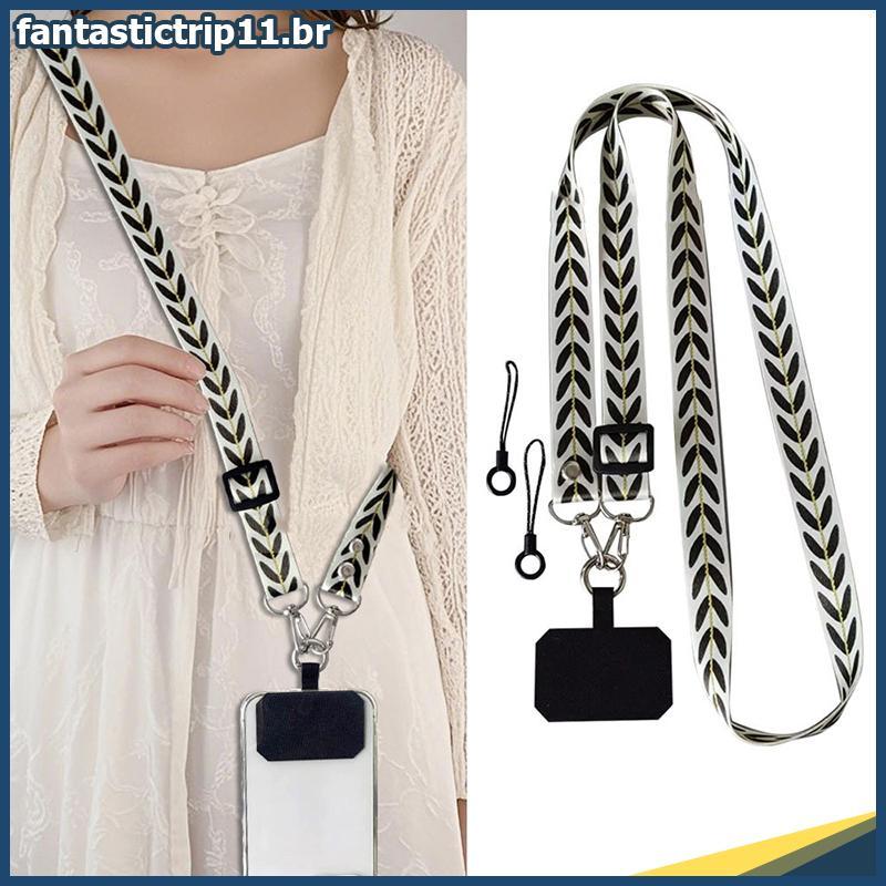 Cordão Ajustável Para Telefone Crossbody FANTA-Alça De Pescoço Anti-Perda Universal