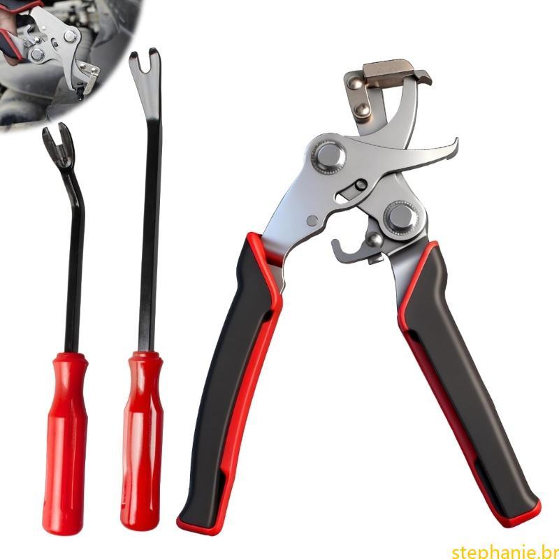 Melhor Conjunto De Ferramentas De Remoção De Decoração De Carro Com Mola Forte 2 Extratores De Fixação Fortes Para Opera