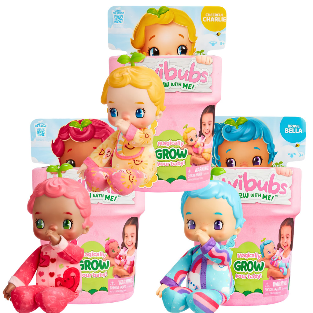 Boneca Bebê Menina Luvibubs Flor Com Roupinha Brinquedo Infantil - Fun