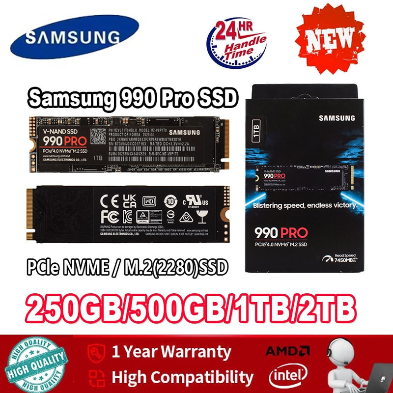 OEM Samsung 990 Pro SSD 500GB 1TB 2TB Disco Rígido Interno De Estado Sólido NVMe