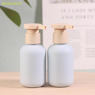 [WillBeRedT] 2 Unidades 100/200ml Azul Verde Rosa Vazio Bomba De Plástico Loção Shampoo Garrafa Tampa Flip Recipientes D
