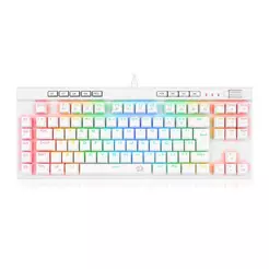 Teclado Mecanico Gamer Redragon Magic-Wand Pro, RGB, Switch Azul, Branco, K587W-RGB-PRO BLUE