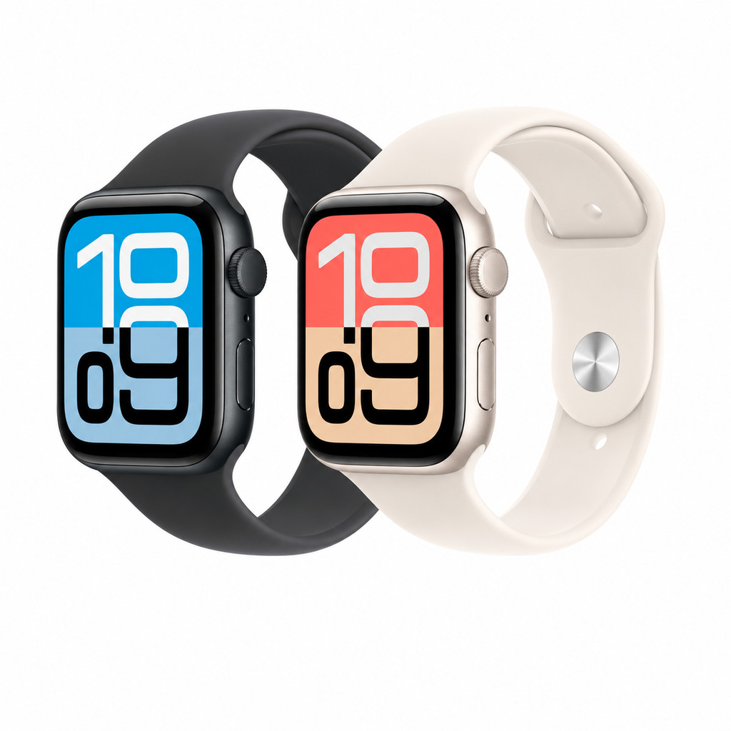 Apple Watch SE 3 GPS 40mm 44mm Caixa de Alumínio, Monitoramento de Saúde e Trein