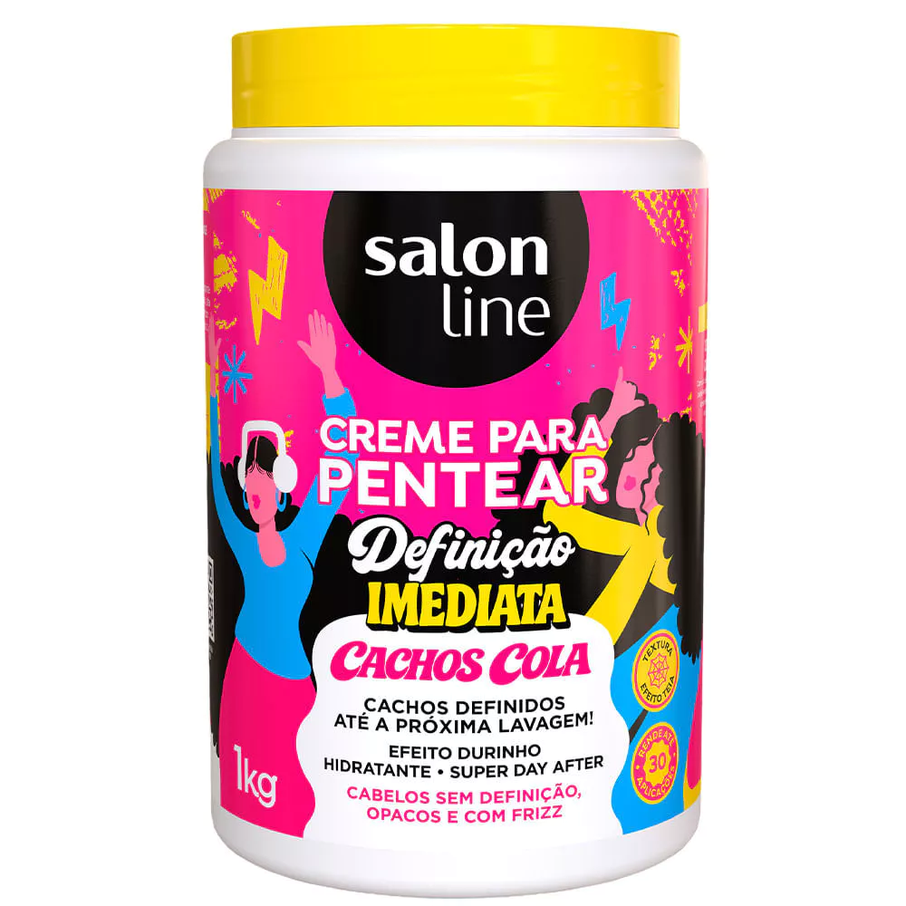 Creme De Pentear Salon Line Definição Imediata 1KG