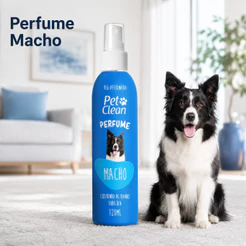 Perfume Macho Para Cães e Gatos Colônia Perfume Cheiroso Para Cachorro e Gato Pet 120ml