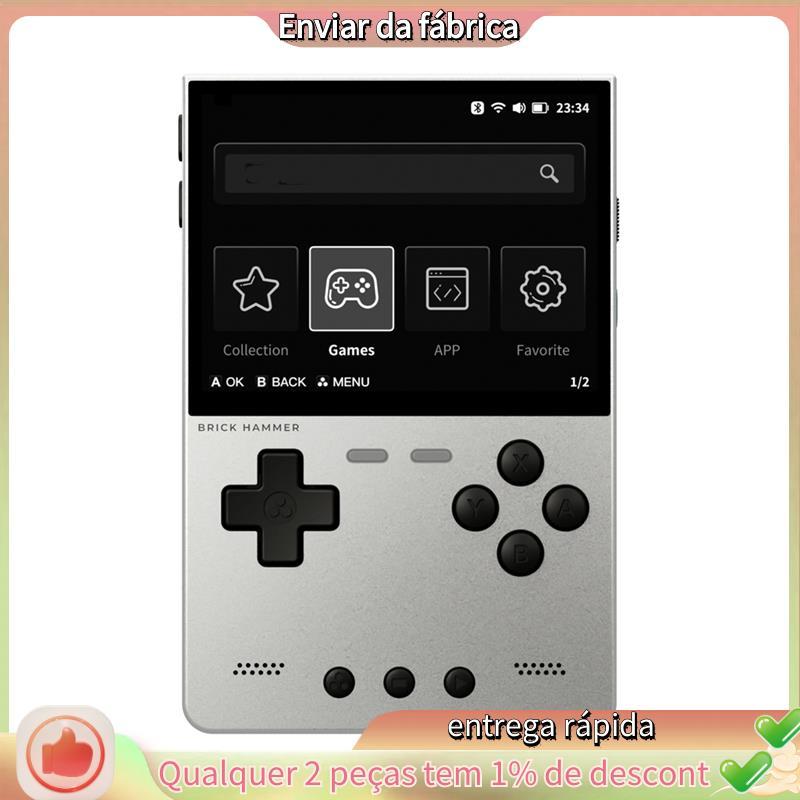 Para Martelo De Tijolo Retro Console De Videogame Portátil Almofada De Jogo 3.2 Polegada 1024x768 Tela IPS Código Aberto