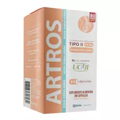 Colágeno Tipo 2 UC-II 40mg - 90 cápsulas - Artros