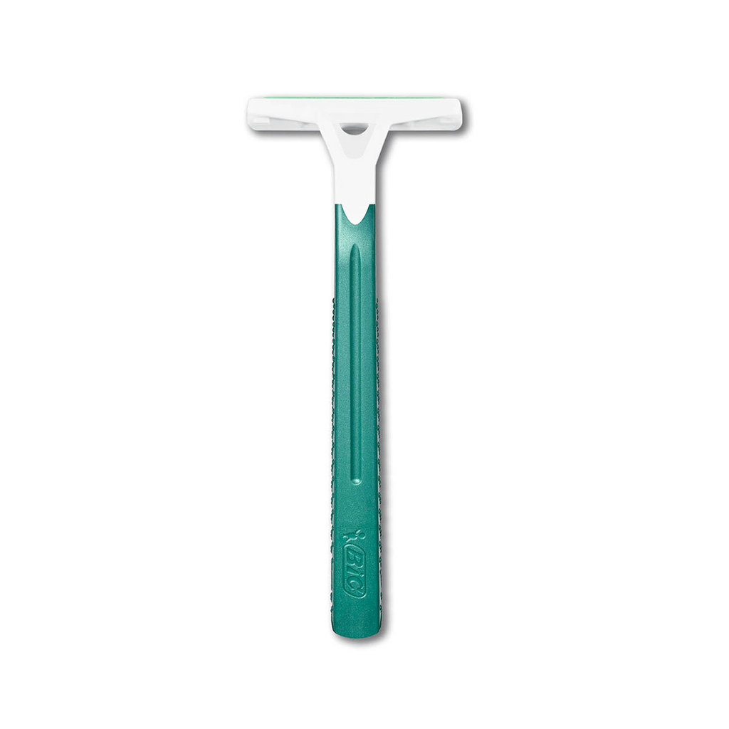 Barbeador descartável Confort2 Sensitive Verde 2 unidades Bic · foto 2