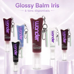 Gloss Ruby Rose Balm Iris Wonder Maquiagem Lábios Hidratados