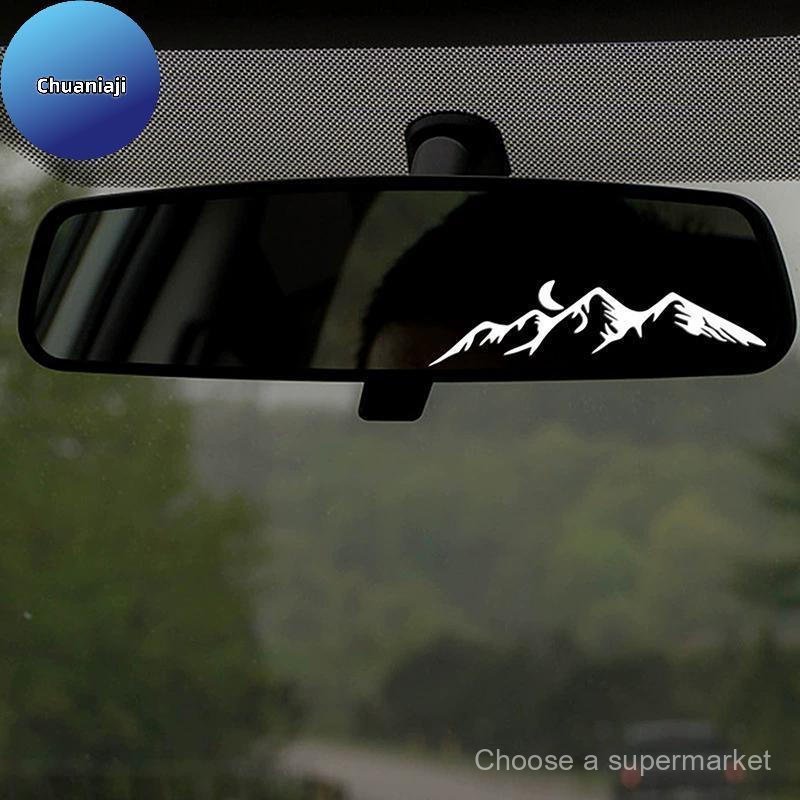 Adesivos Decorativos Personalizados para Espelho Retrovisor de Carro e Capacete Shan Yue Outdoor