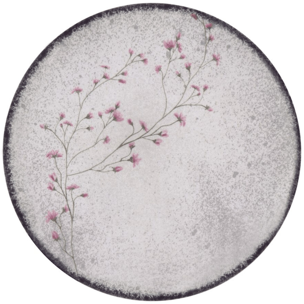 Prato Raso Floralis em Porcelana 25cm - Tramontina