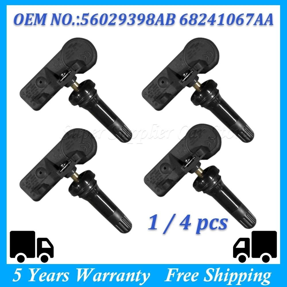 1/4PCS Novo Sensor De Monitor De Pressão Dos Pneus 56029398AB Para Chrysler Voyager Dodge Durango Jeep Grand Cherokee Fi